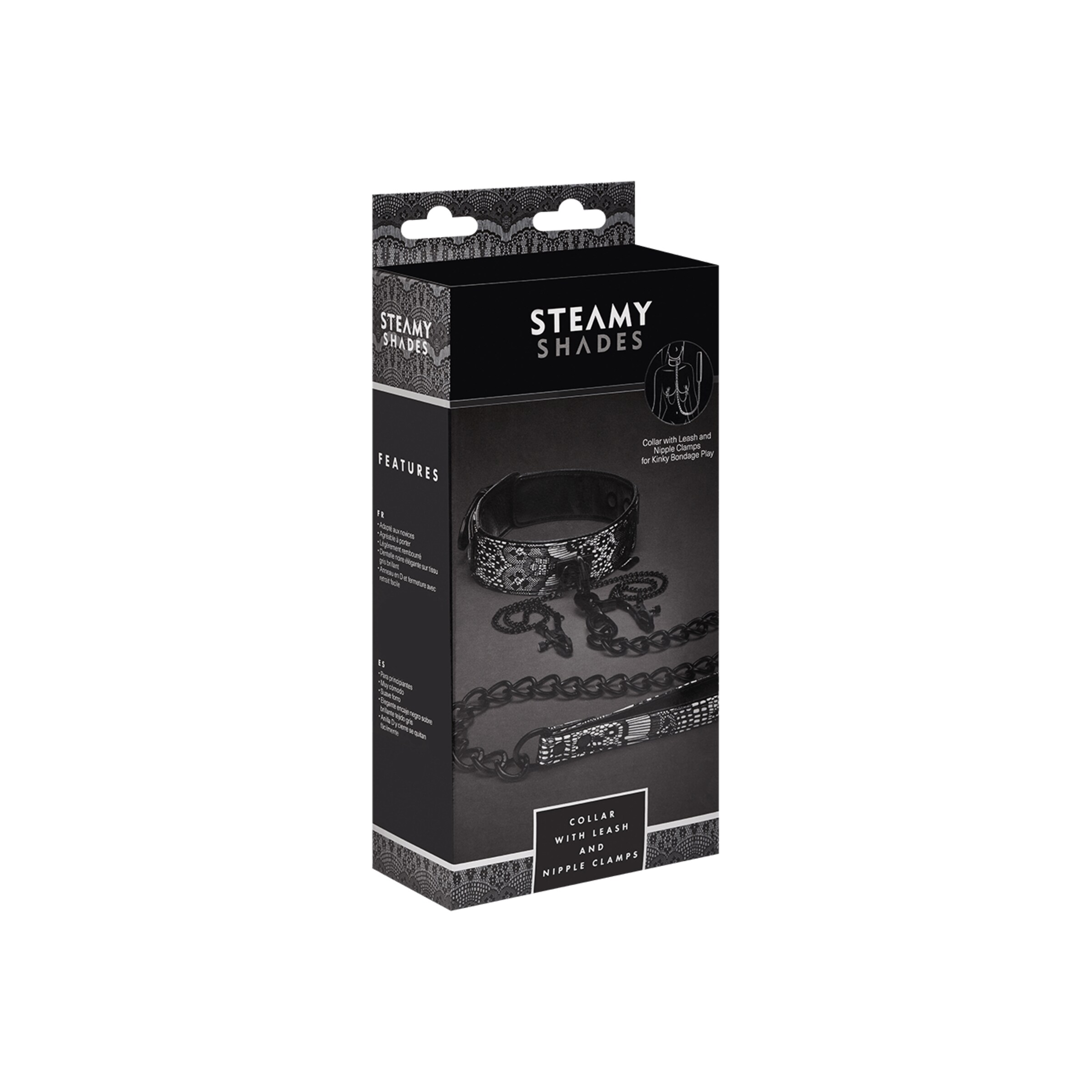 collar-with-leash-and-nipple-clamps-4-stuks-Grijs-Zwart-7