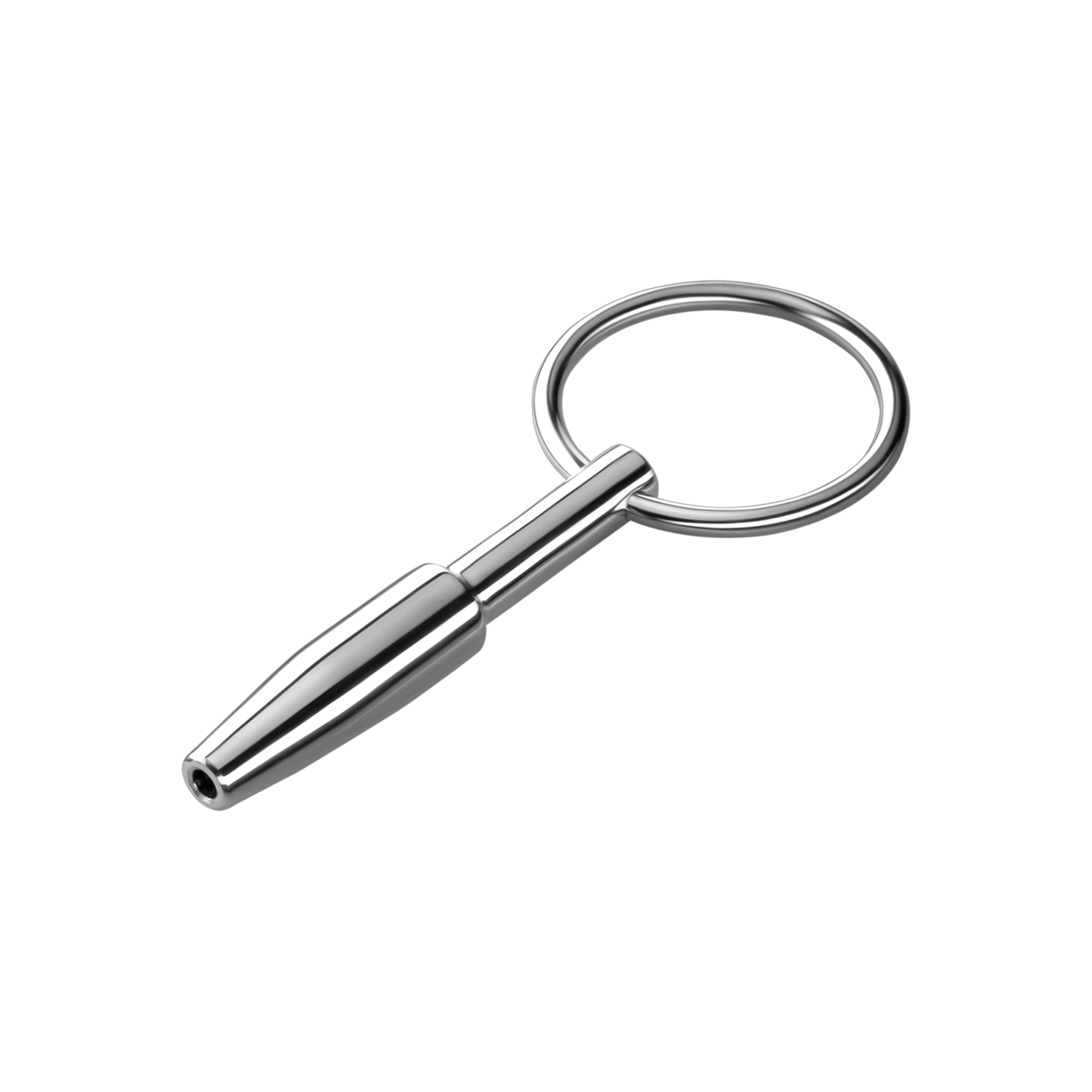 conische-penisplug-5-cm-Zilver-2