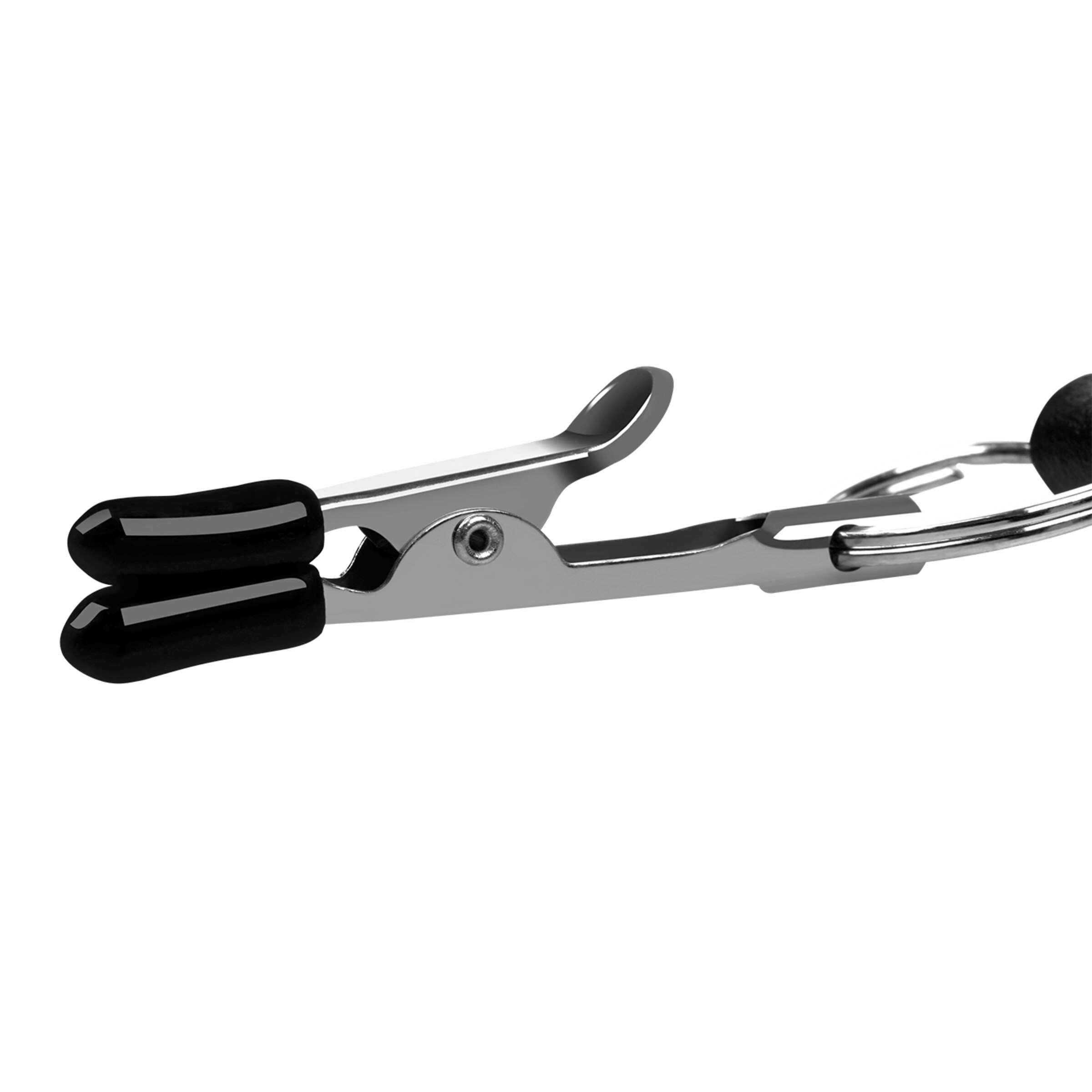 pinces-à-tétons-avec-pompons-Argent-Noir-7