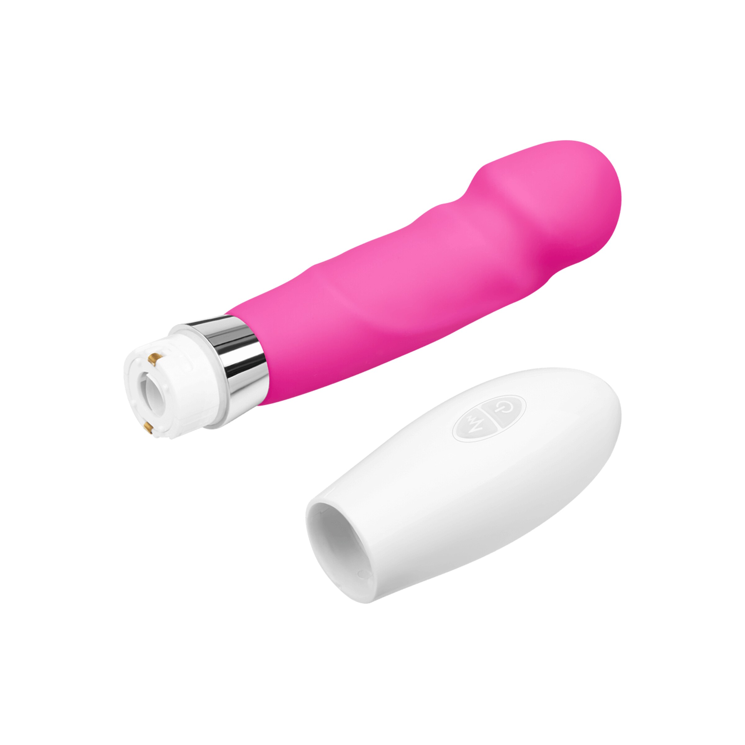 stimulerende-siliconen-vibrator-20-5-cm-Pink-Wit-8