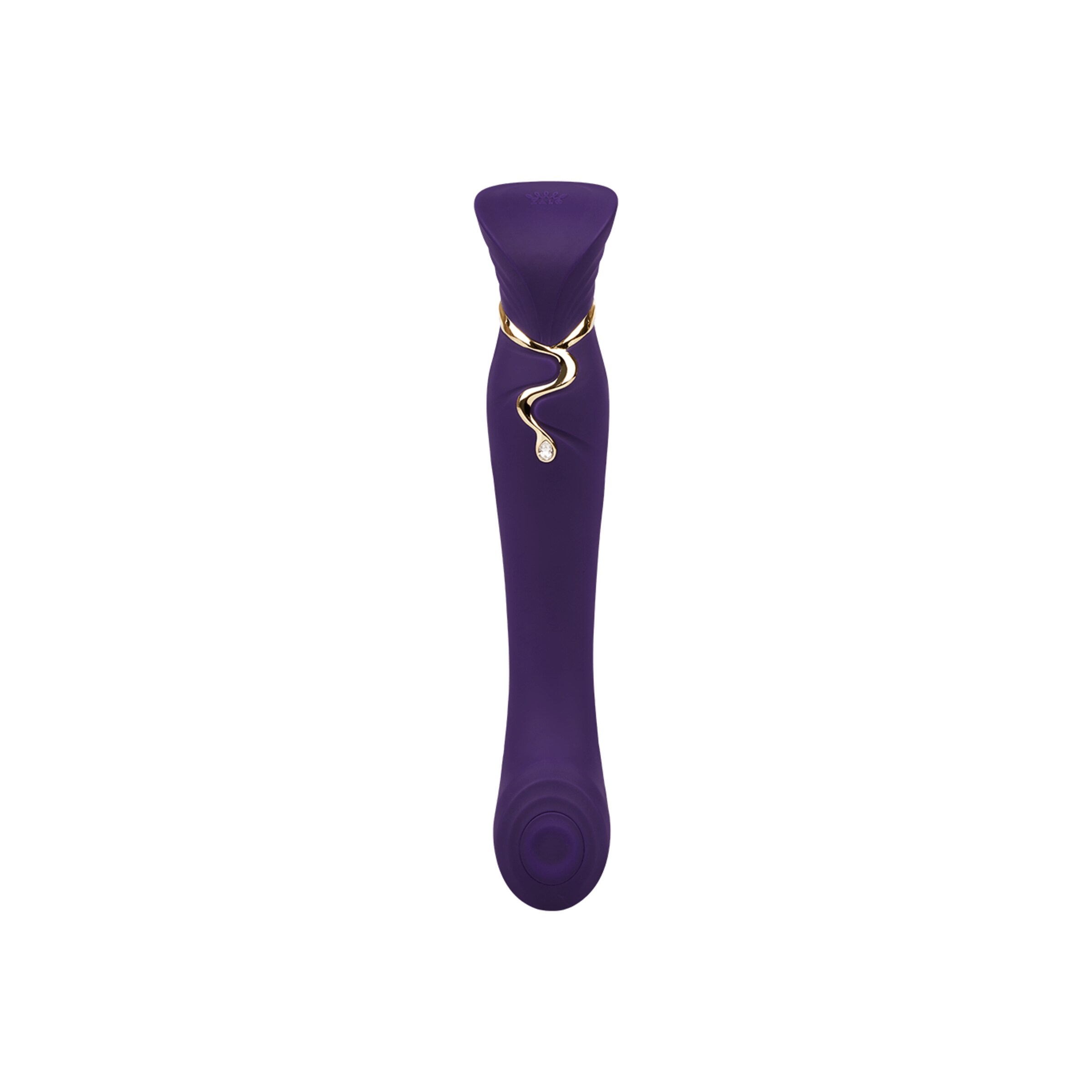 queen-pulswave-vibrator-23-cm-Gold-Lila-5