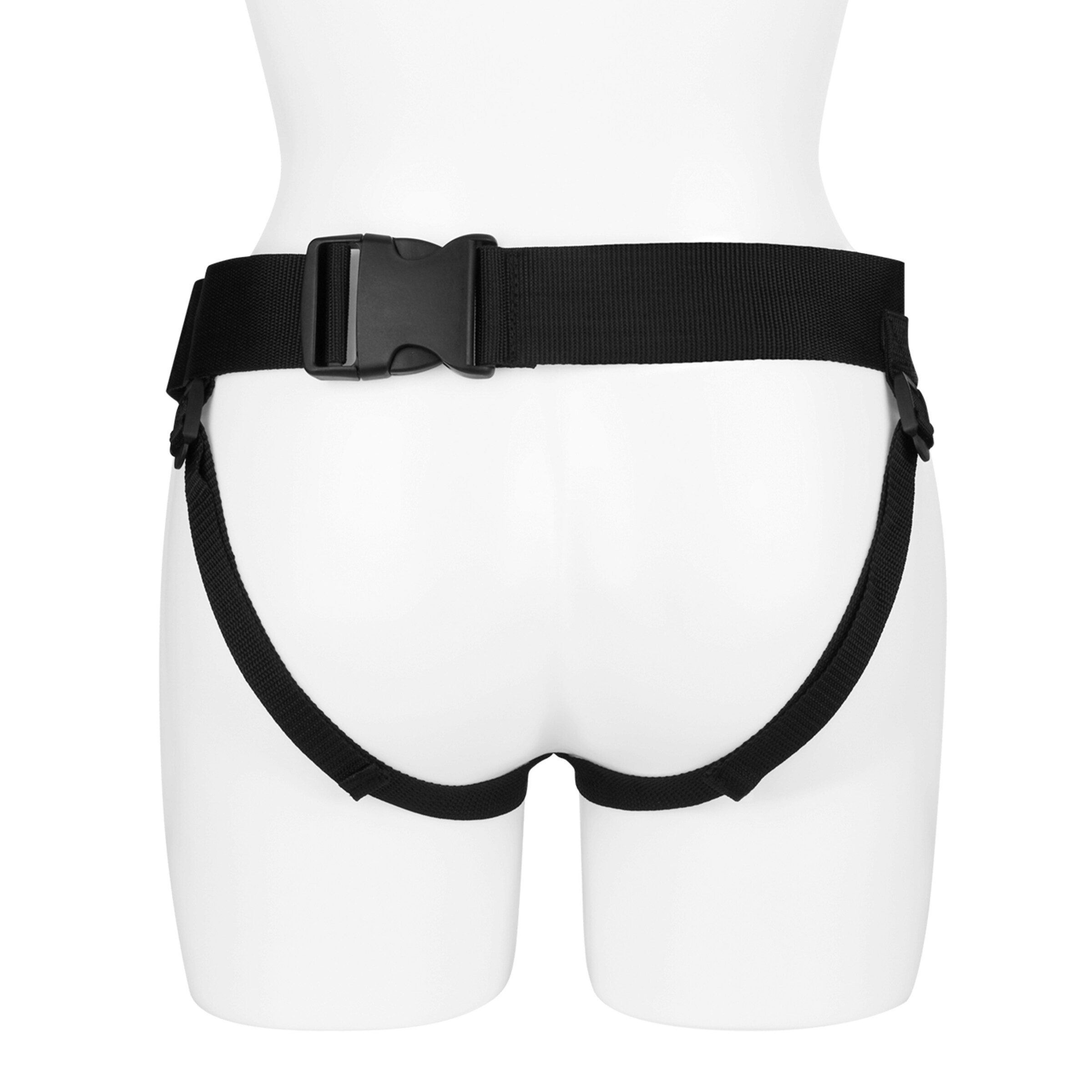 strap-on-rembourré-à-motif-cœur-4-pièces-Argent-Noir-3