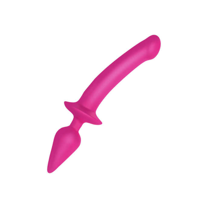 2-in-1-dildo-&-buttplug---maat-xxl-31-7-cm-Wit-1