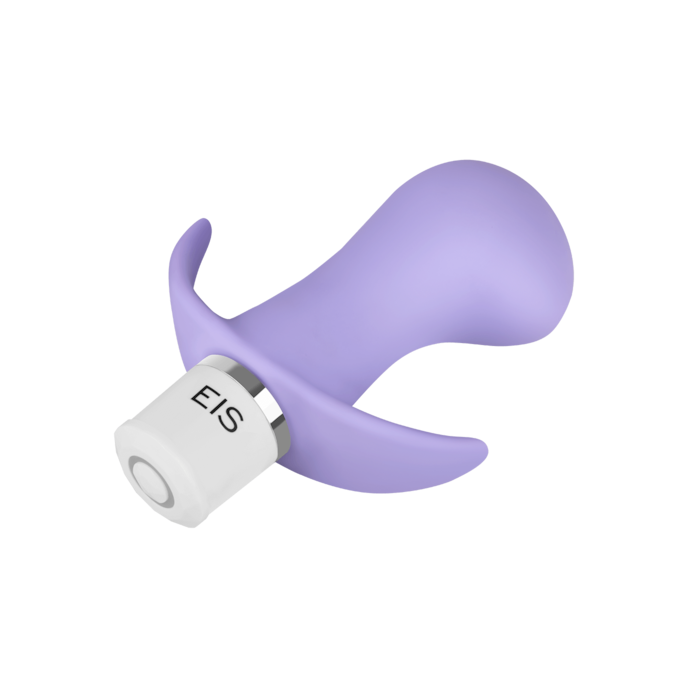 siliconen-anale-vibrator-10-cm-Lila-Weiß-6