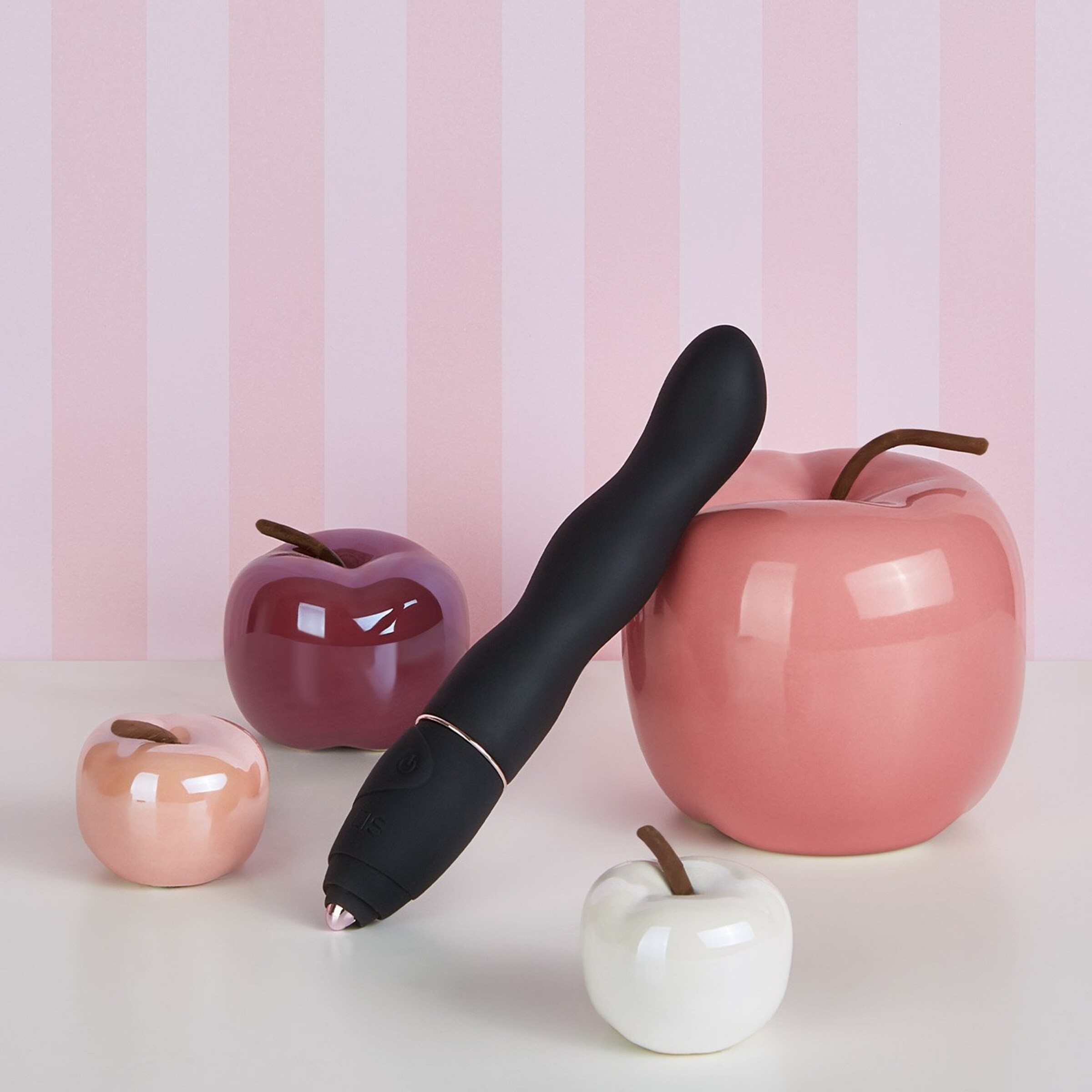 vibromasseur-point-g-élégant-en-silicone-20-cm-Noir-2