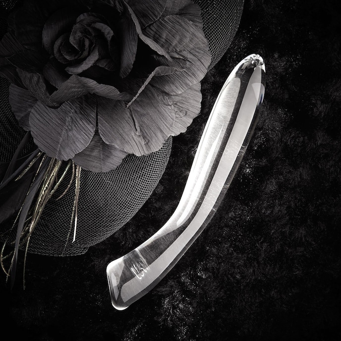 gekromde-glazen-dildo-20-cm-Transparent-2