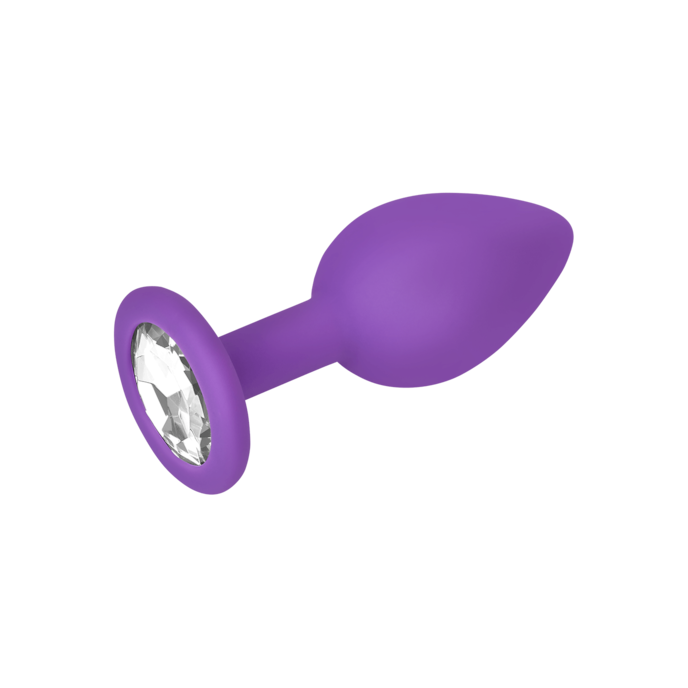siliconen-anaaldildo-met-kristal-s-7-cm-Lila-Transparent-3