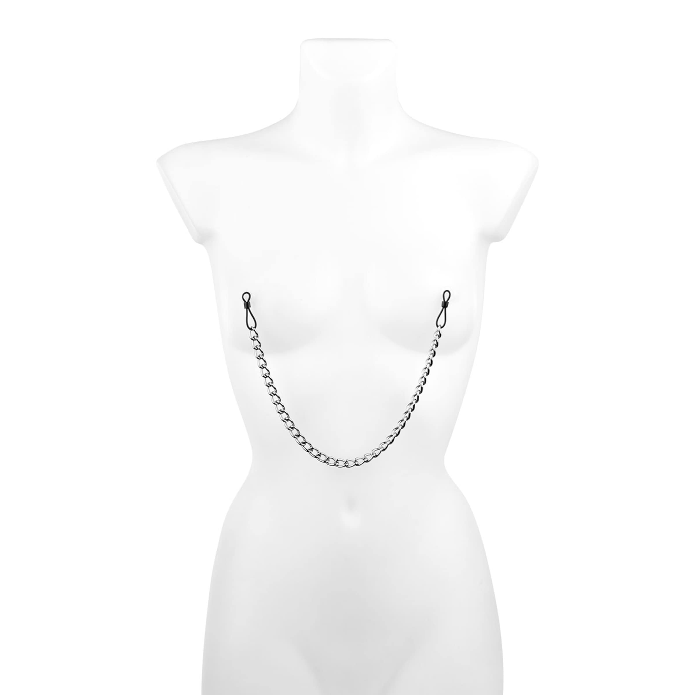 pinces-à-tétons-avec-chaîne-Argent-2