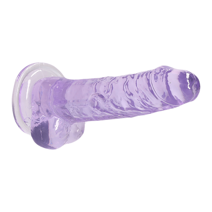 crystal-clear---dildo-with-balls-19-cm-Paars-3