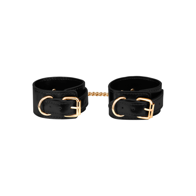 luxueuze-boeien-met-ketting-Goud-Zwart-2