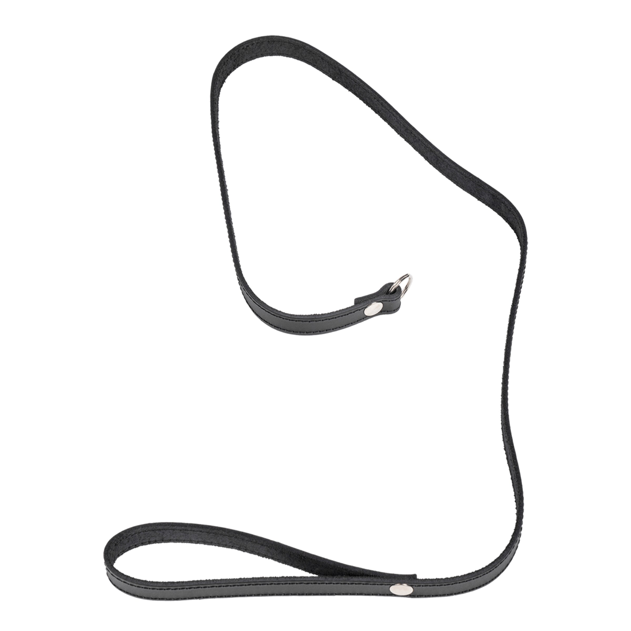 gladde-leren-riem-Zwart-2