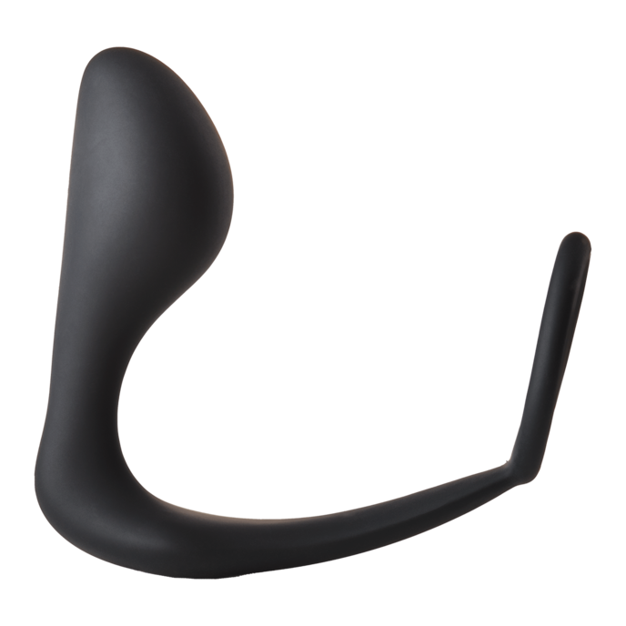 fantasstic---anal-plug-with-cockring-12-cm-Zwart-3