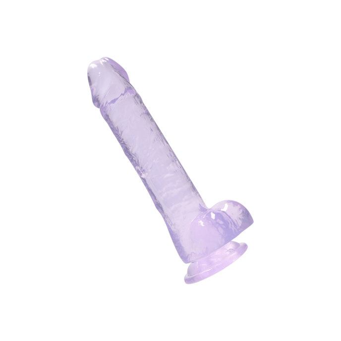 crystal-clear---dildo-with-balls-21-cm-Paars-1