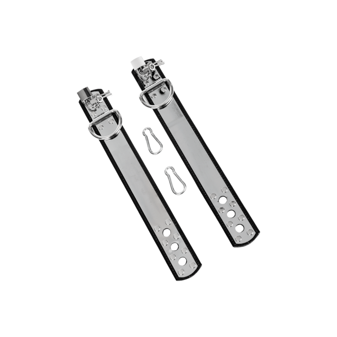 handboeien-met-metaalaccent-Schwarz-Silber-1