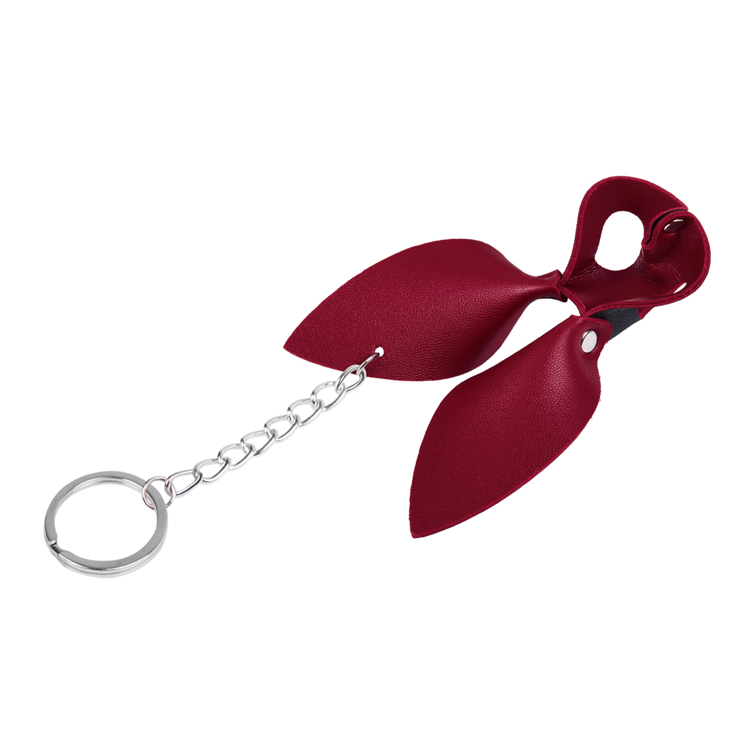 sleutelhanger-in-bdsm-maskerdesign-Rood-Zwart-4