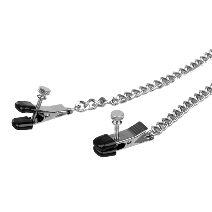 pinces-à-tétons-crocodiles-Argent-4