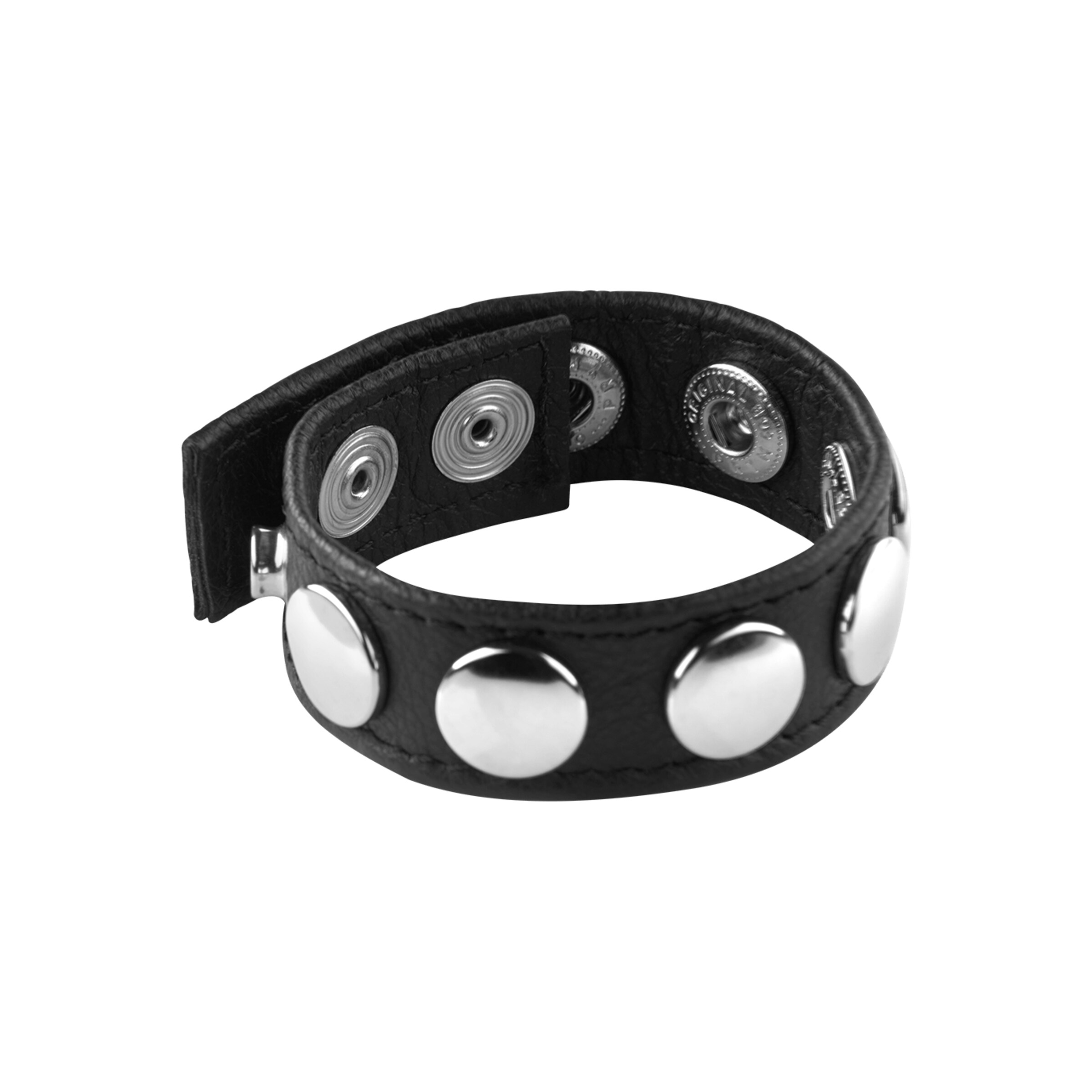 penisgurt-mit-knöpfen-Schwarz-Silber-3