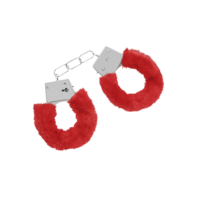 beginners-handcuffs-furry-Rood-1