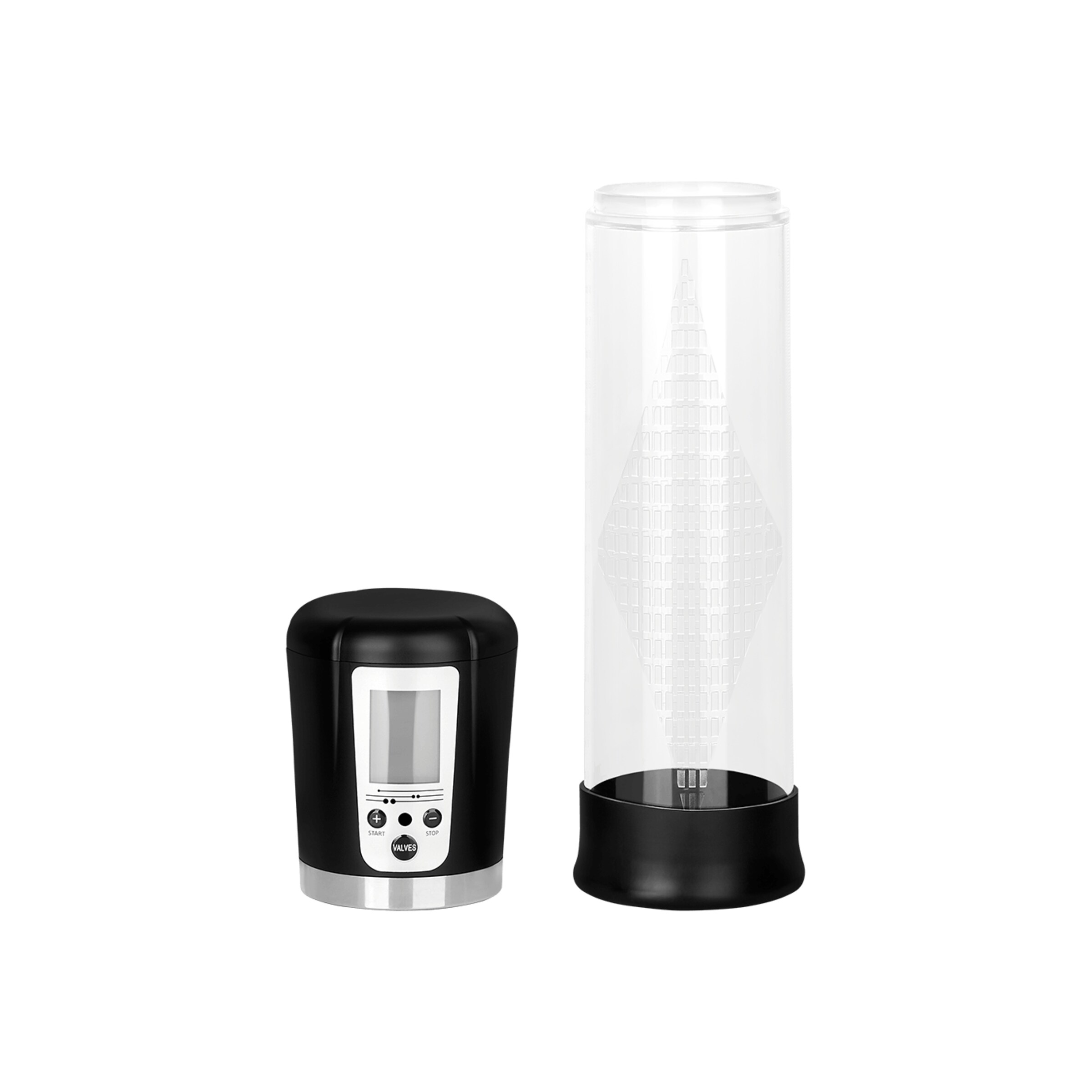 pompe-à-pénis-rechargeable-29-cm-Argent-Noir-Transparent-6