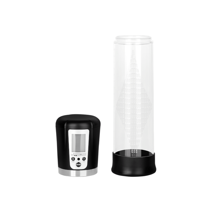 wiederaufladbare-penispumpe-29-cm-Schwarz-Silber-Transparent-6