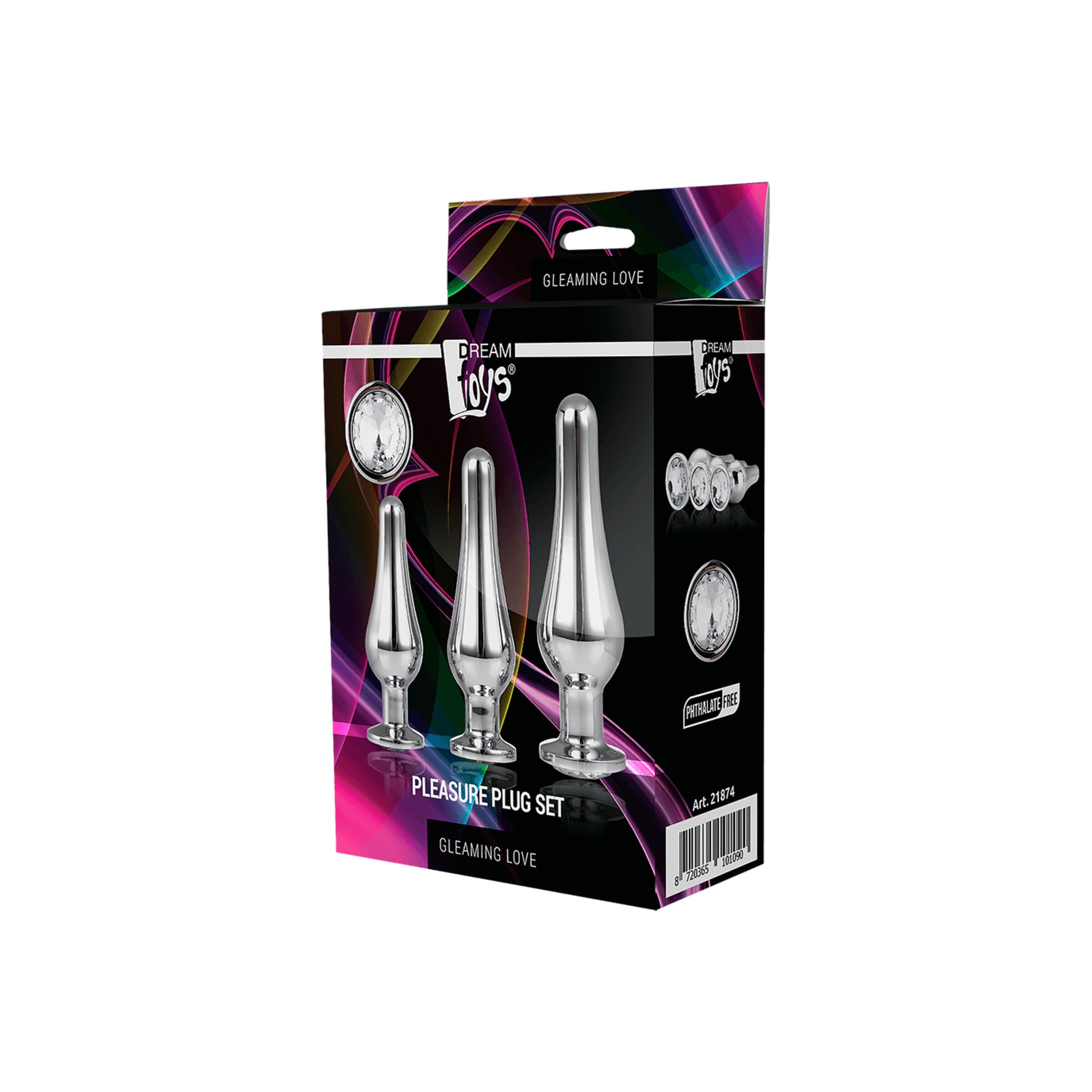 pleasure-plug-set-12-7-cm-Argent-3
