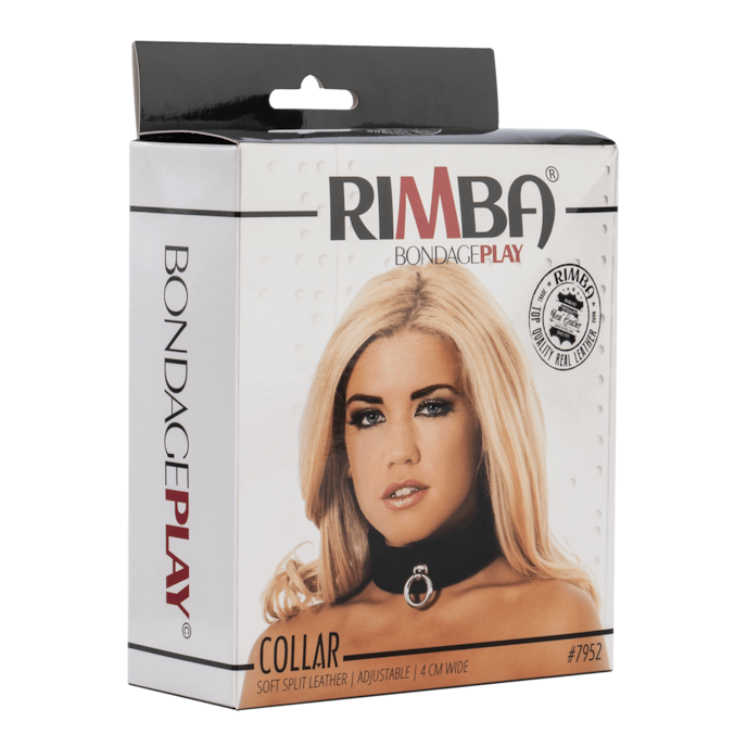 collier-en-cuir-avec-o-ring-Noir-3