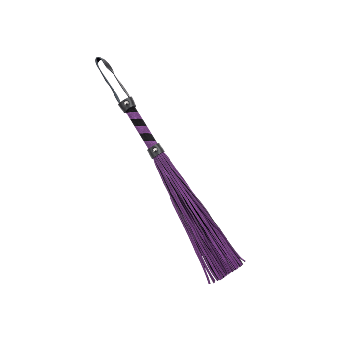 korte-suède-zweep-Lila-Schwarz-1