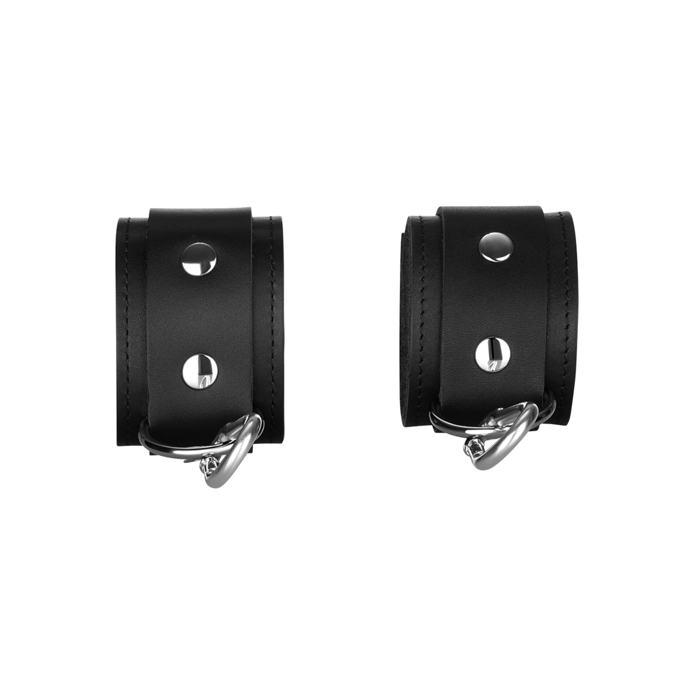 collier-et-menottes-hy]-avec-barre-7-pièces-Argent-Noir-7