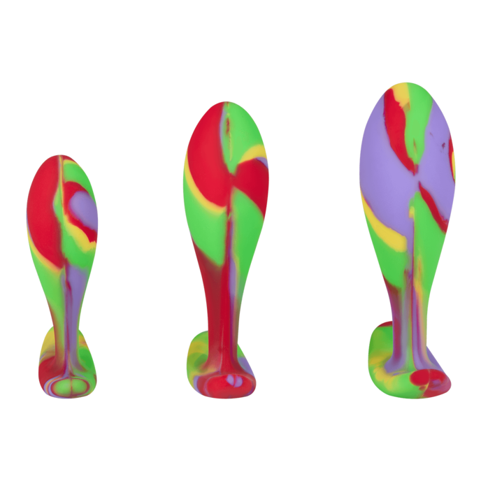 ensemble-coloré-de-plugs-anaux-en-silicone-3-pièces-Multicolore-3