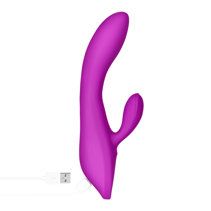 rabbit-en-silicone-de-haute-qualité-22-cm-Violet-7
