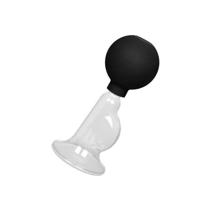 tire-lait-avec-pompe-en-forme-de-ballon-2-pièces-Noir-Transparent-1
