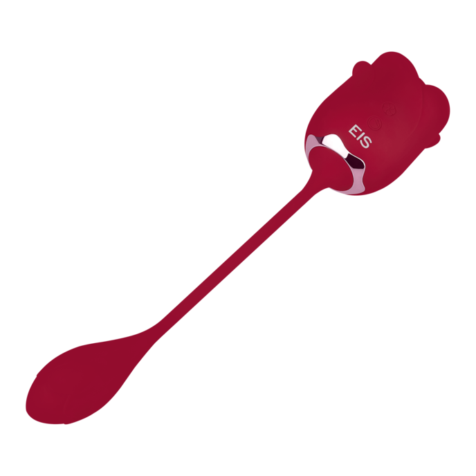 roosvormige-oplegvibrator-met-bullet-20-cm-Oranje-6