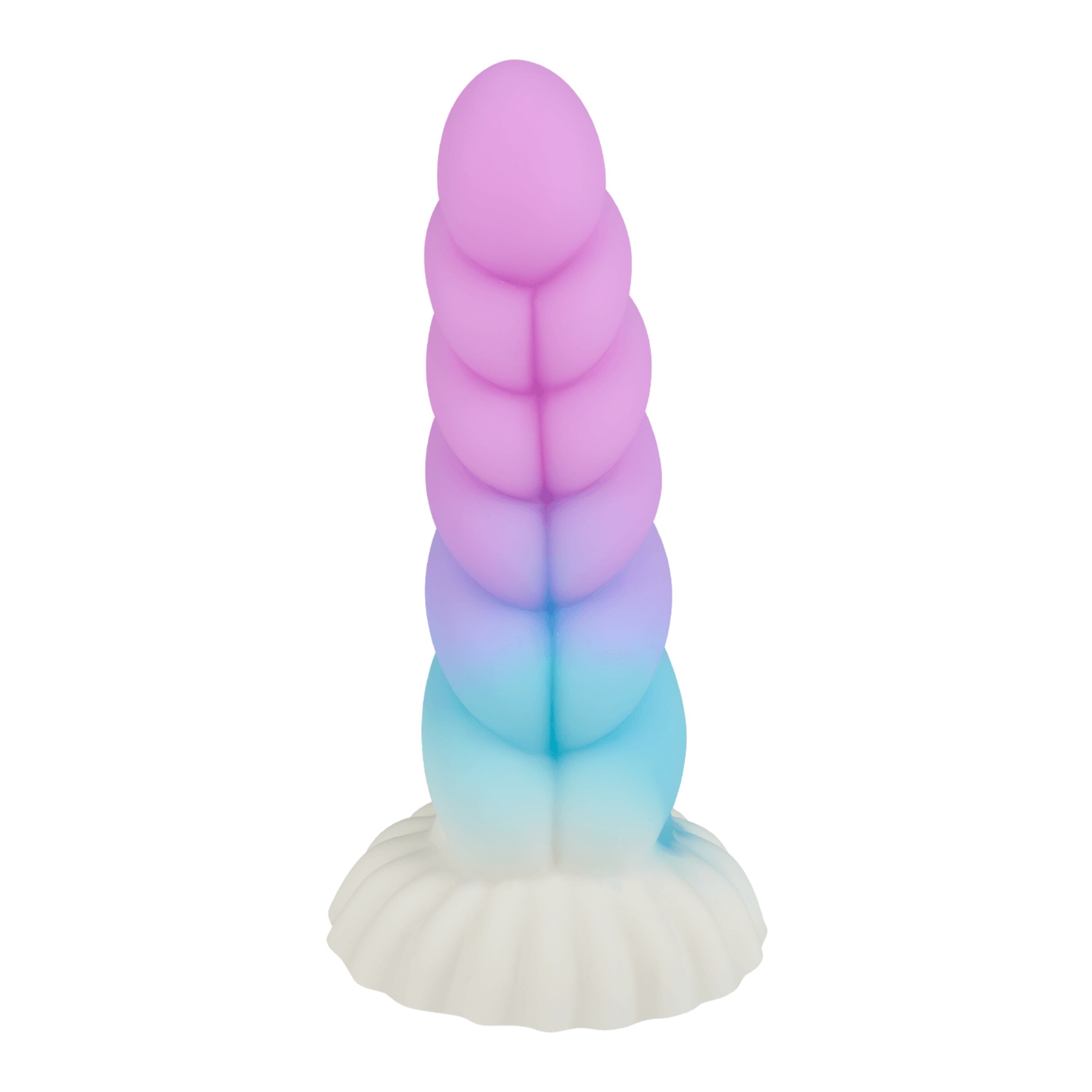 fantasierijke-siliconen-dildo-20-5-cm-Paars-Turkoois-Wit-4