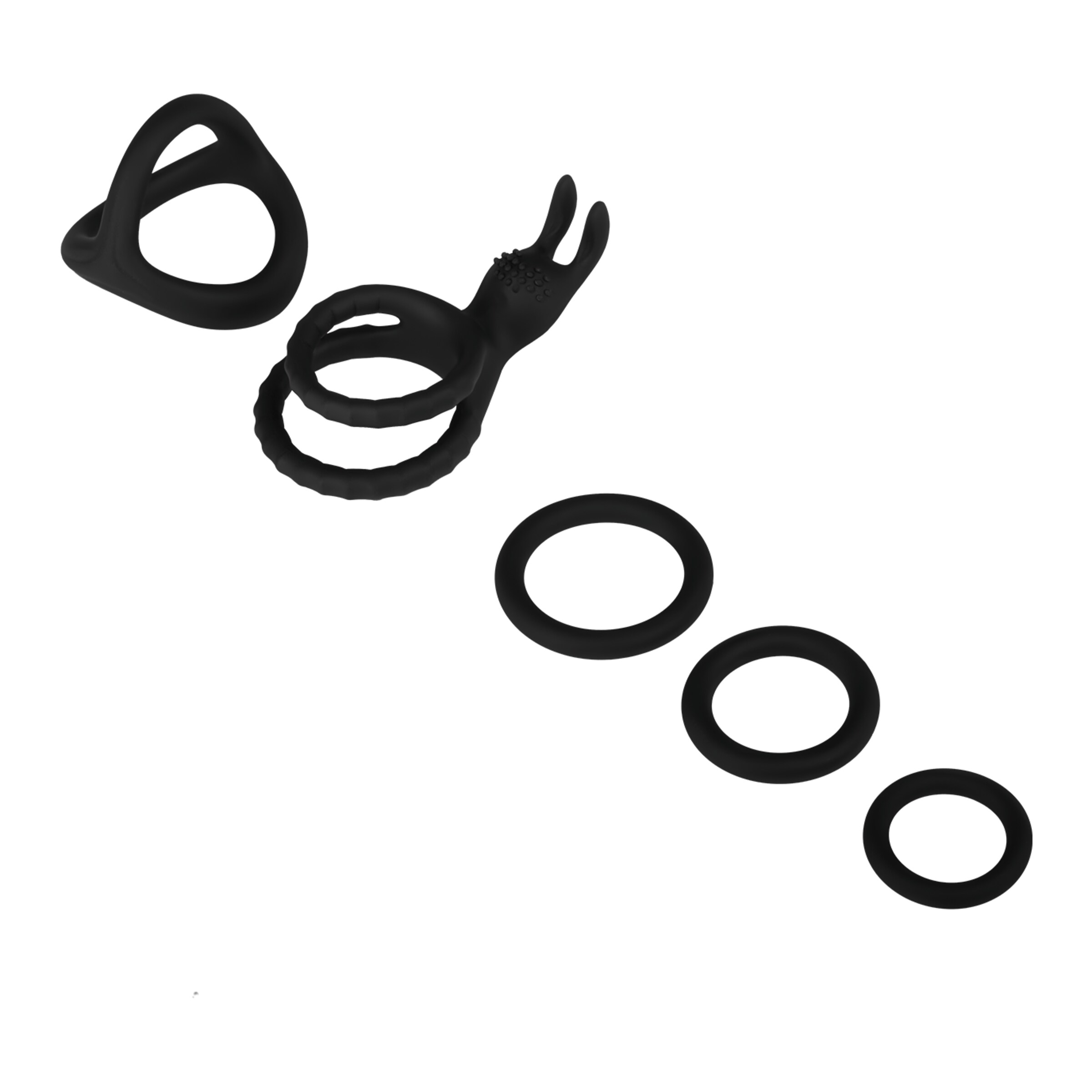 veelzijdige-siliconen-penisringset-5-delen-Zwart-3