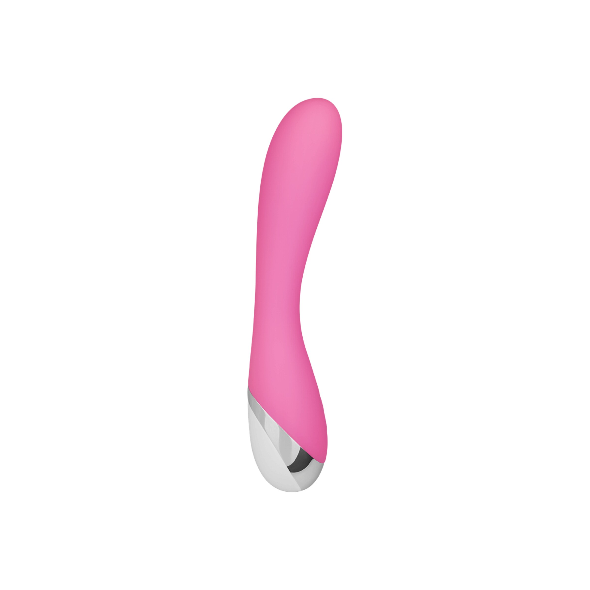 volumineuze-vibrator-19-6-cm-Pink-Wit-Zilver-3