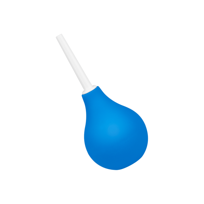 anale-douche-met-pompbal-Blau-Weiß-1