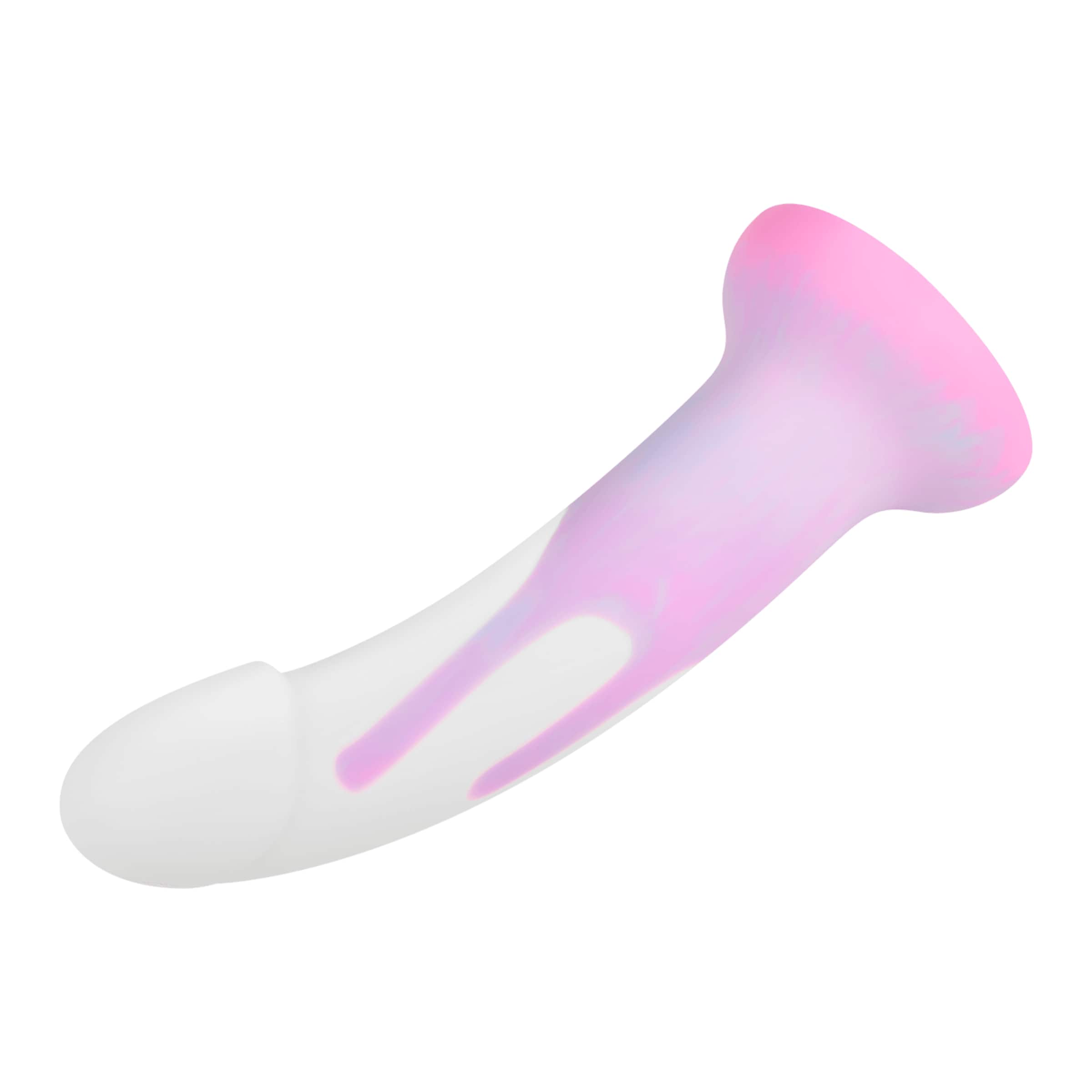 g-punkt-dildo-mit-saugfuß-18-cm-Pink-Weiß-6
