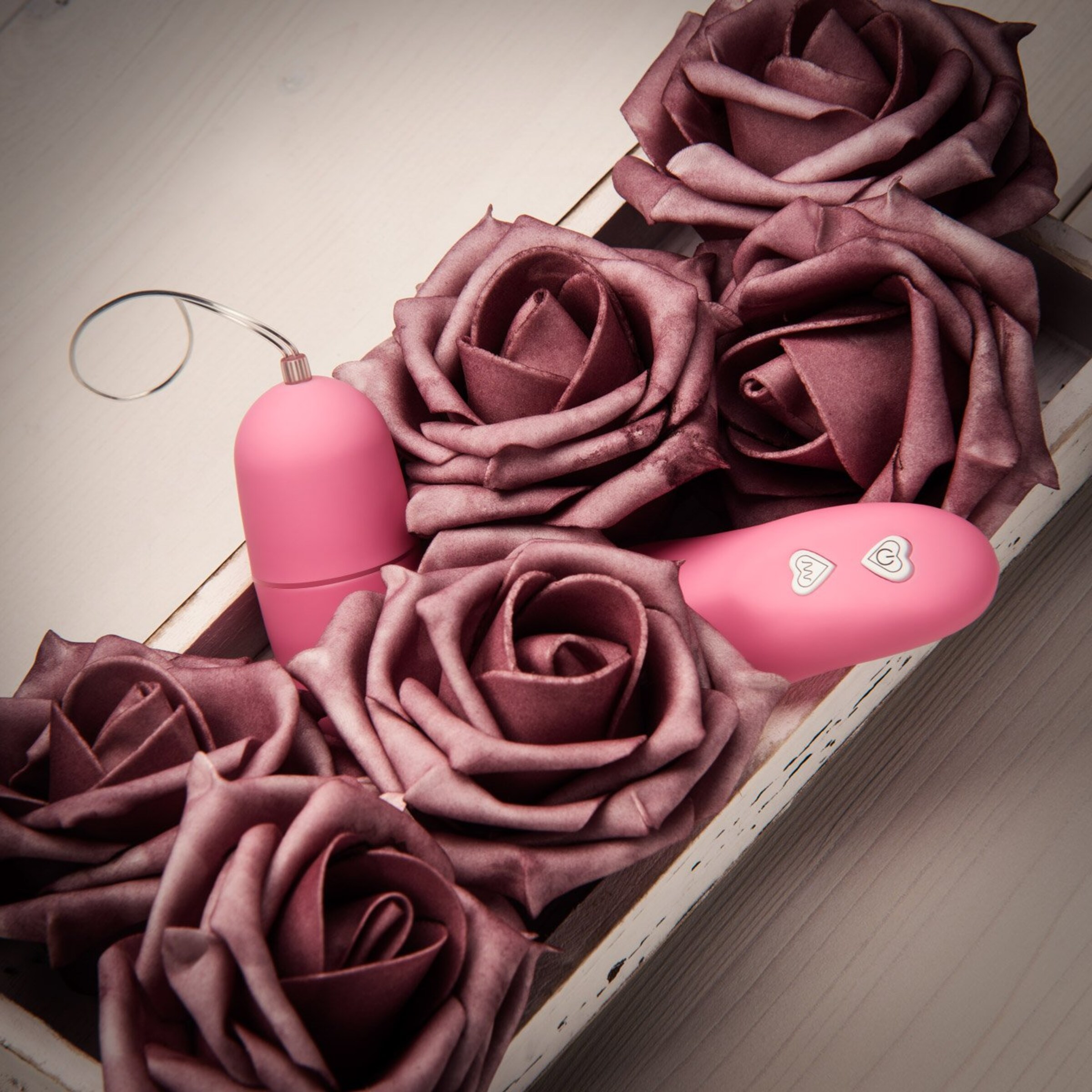 œuf-vibrant-avec-télécommande-hy]-sans-fil-7-5-cm-Rose-2