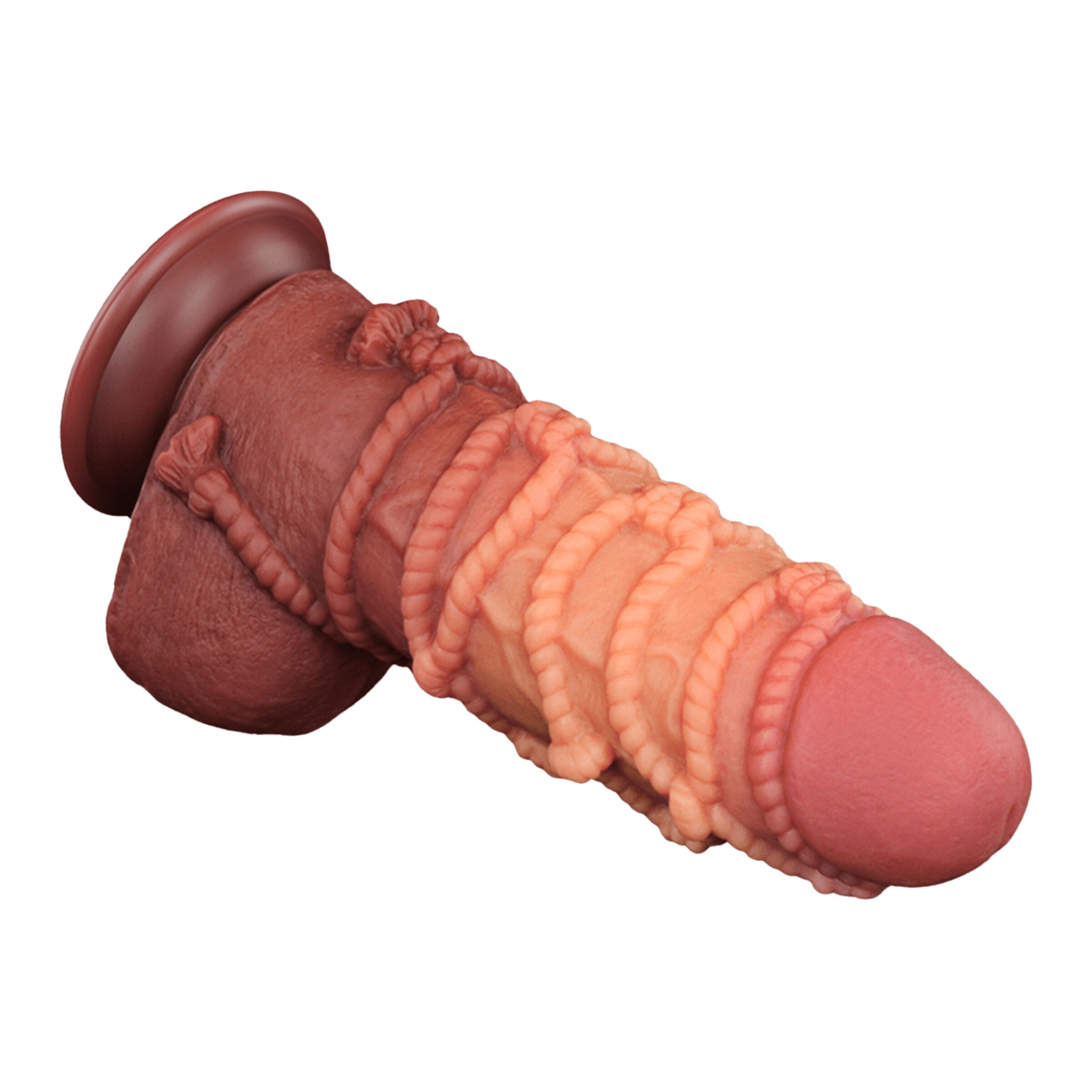 double-layered-nature-cock-24-cm-Naturel clair-Naturel foncé-4