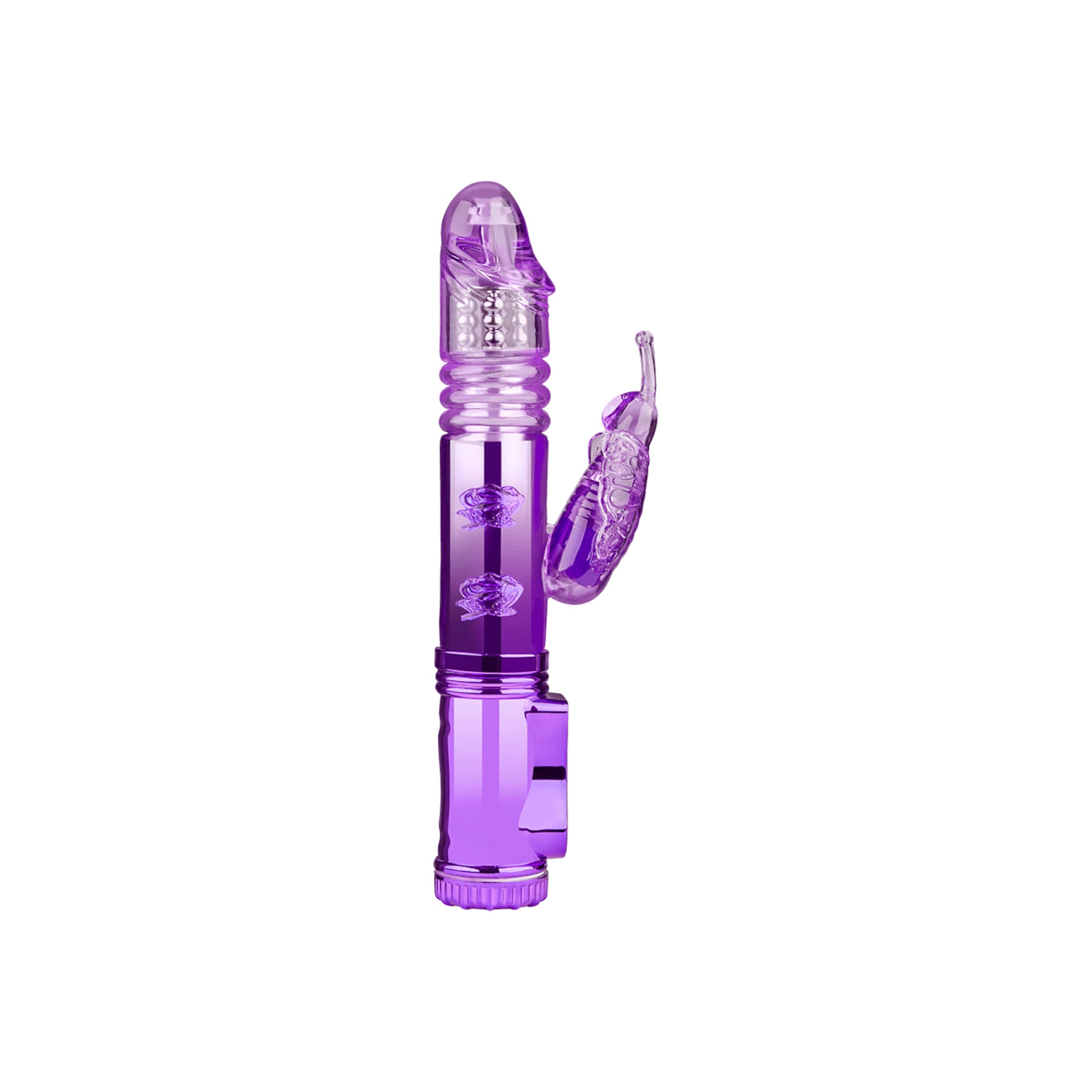 vibromasseur-perlé-de-poussée-hy]-24-cm-Violet-3