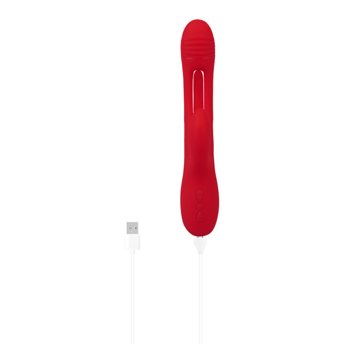 rabbitvibrator-cheeky-master-24-2-cm-Rood-8