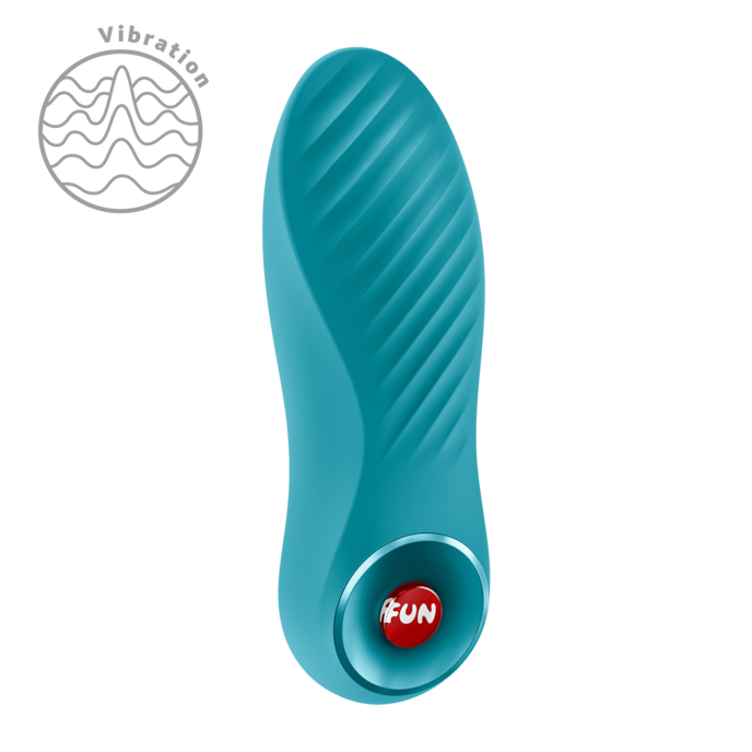 Minivibrator Delfin-Bullet aus Silikon, 7,5 cm trkis Minivibrator Delfin-Bullet aus Silikon, 7,5 cm trkis
