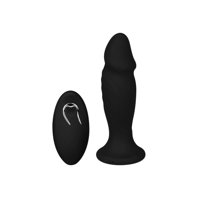 powerful-vibrating-anal-plug-11-cm-Noir-1