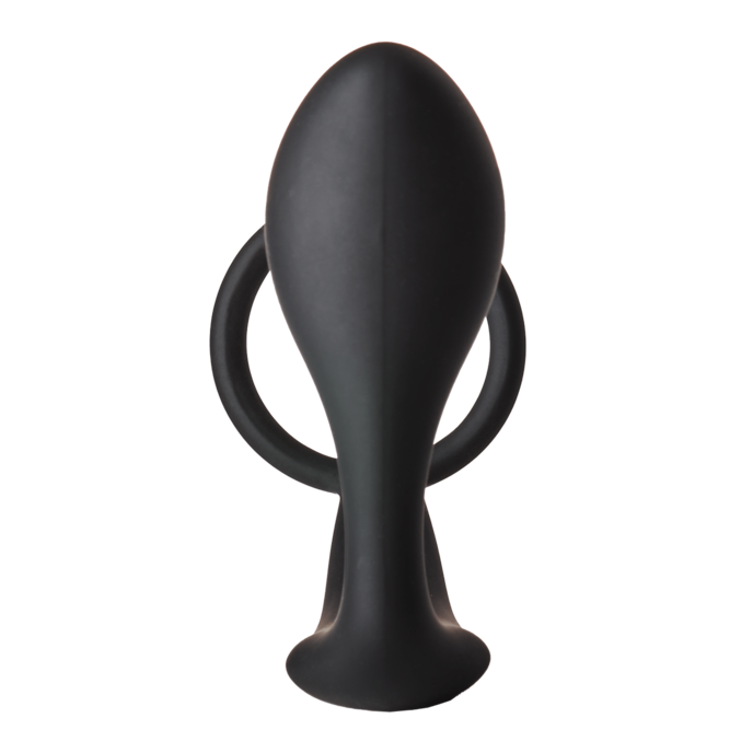 fantasstic---anal-plug-with-cockring-12-cm-Zwart-5