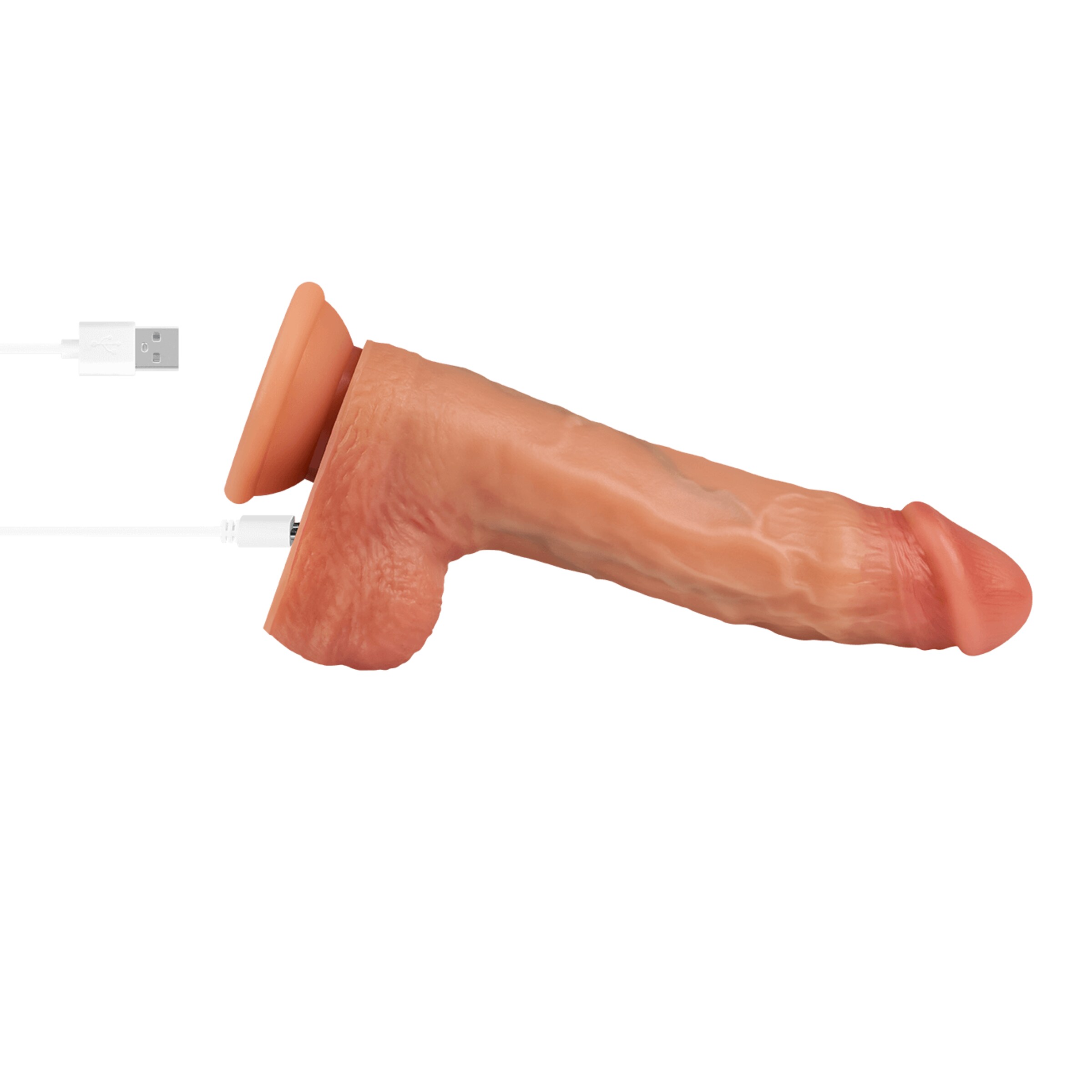 vibromasseur-réaliste-avec-télécommande-21-5-cm-Naturel clair-Noir-7