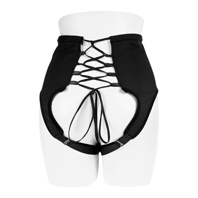 high-waisted-corset-strap-on-Zwart-2