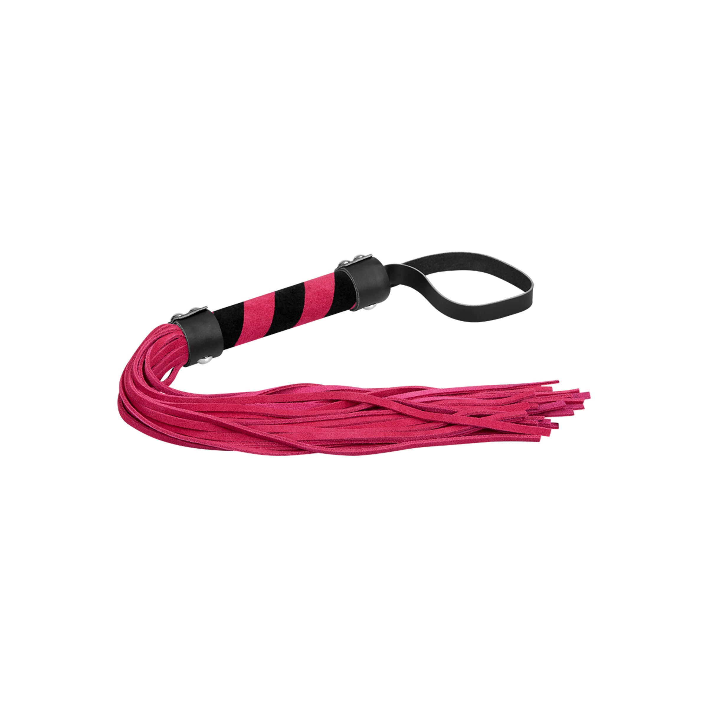 zweep-met-suède-riemen-Violet-Zwart-3