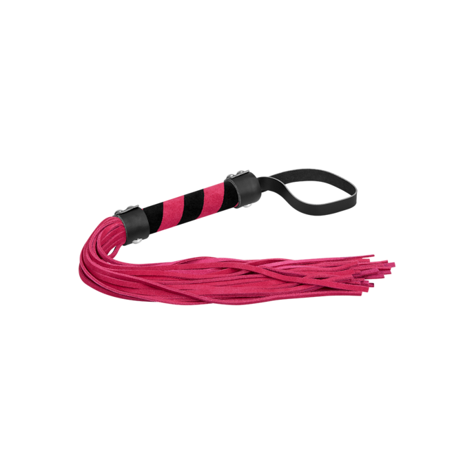 zweep-met-suède-riemen-Violet-Zwart-3