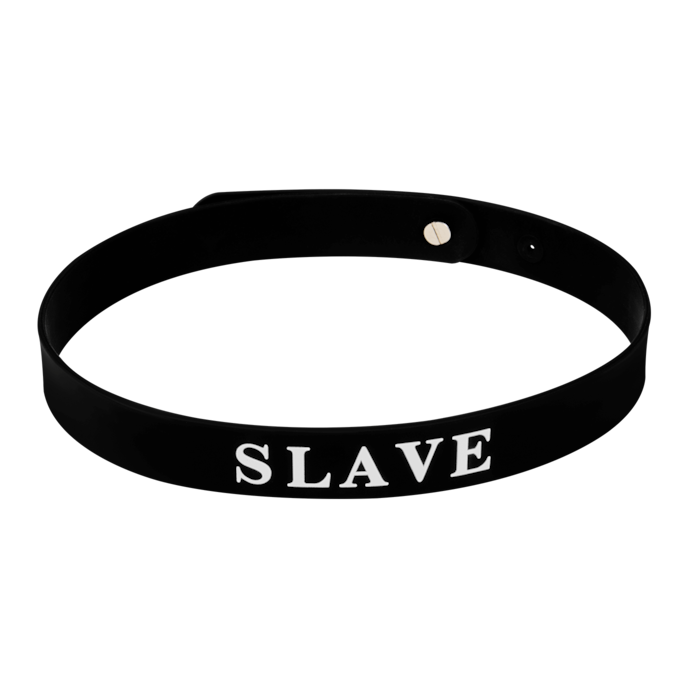 siliconen-halsband-met-slave-print-Zwart-6