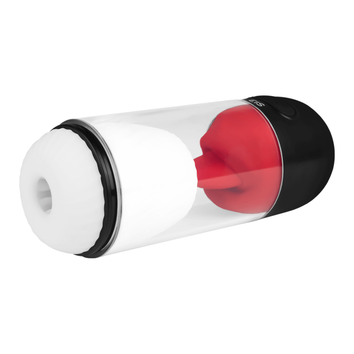 oplaadbare-masturbator-met-tong-21-5-cm-Rood-Transparant-Wit-Zwart-1